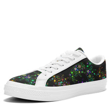 Load image into Gallery viewer, Floral Buffalo Aapisi Low Top Canvas Shoes White Sole aapisi Herman 
