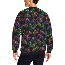 Load image into Gallery viewer, Floral Buffalo All Over Print Crewneck Sweatshirt for Men (Model H18) shirt e-joyer 
