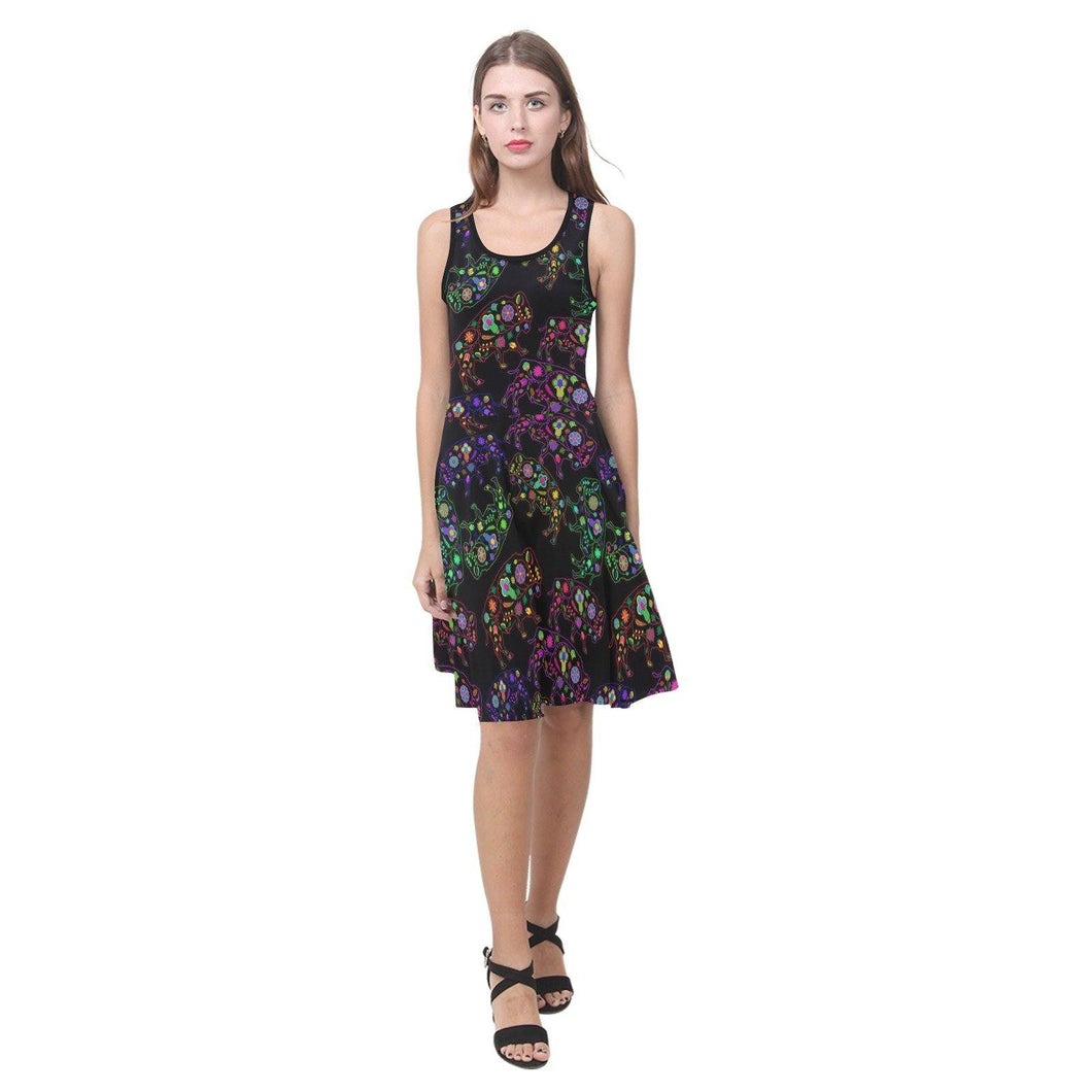 Floral Buffalo Atalanta Sundress (Model D04) Atalanta Sundress (D04) e-joyer 