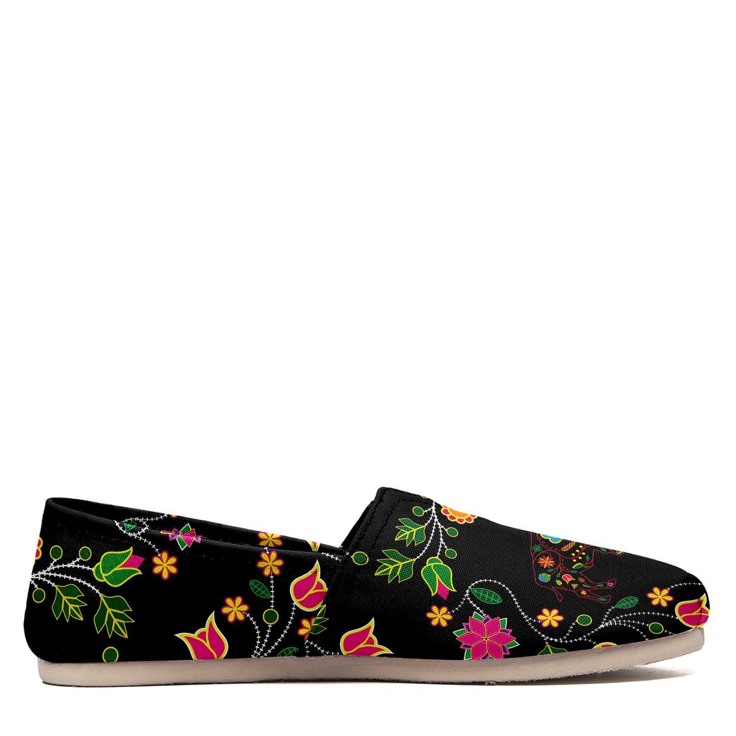 Floral Buffalo Casual Unisex Slip On Shoe Herman 