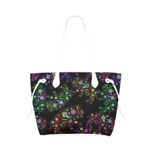 Load image into Gallery viewer, Floral Buffalo Clover Canvas Tote Bag (Model 1661) Clover Canvas Tote Bag (1661) e-joyer 
