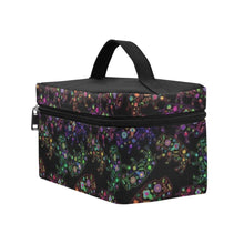 Load image into Gallery viewer, Floral Buffalo Cosmetic Bag/Large (Model 1658) Cosmetic Bag e-joyer 
