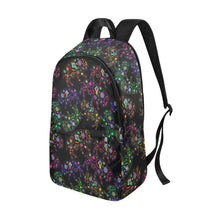 Load image into Gallery viewer, Floral Buffalo Fabric Backpack for Adult (Model 1659) Casual Backpack for Adult (1659) e-joyer 
