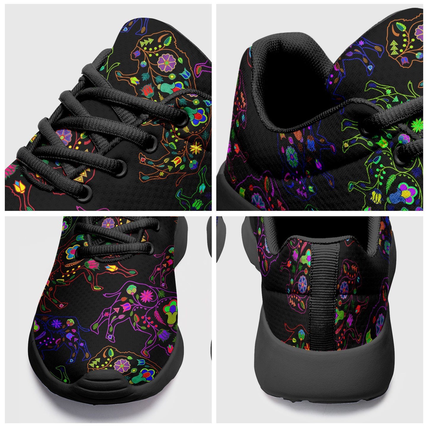 Floral Buffalo Ikkaayi Sport Sneakers ikkaayi Herman 