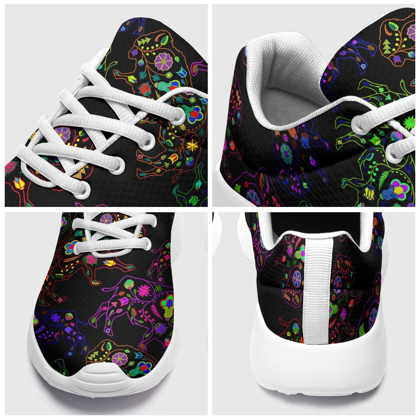 Floral Buffalo Ikkaayi Sport Sneakers ikkaayi Herman 