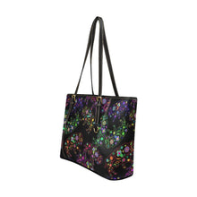 Load image into Gallery viewer, Floral Buffalo Leather Tote Bag/Large (Model 1640) bag e-joyer 
