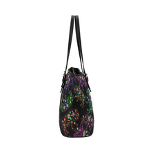 Load image into Gallery viewer, Floral Buffalo Leather Tote Bag/Large (Model 1640) bag e-joyer 
