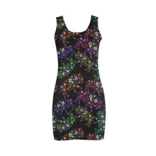 Load image into Gallery viewer, Floral Buffalo Medea Vest Dress (Model D06) Medea Vest Dress (D06) e-joyer 
