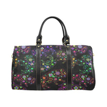 Load image into Gallery viewer, Floral Buffalo New Waterproof Travel Bag/Large (Model 1639) Waterproof Travel Bags (1639) e-joyer 
