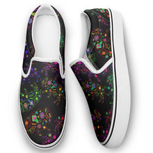 Load image into Gallery viewer, Floral Buffalo Otoyimm Canvas Slip On Shoes otoyimm Herman 
