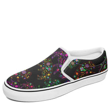 Load image into Gallery viewer, Floral Buffalo Otoyimm Canvas Slip On Shoes otoyimm Herman US Youth 1 / EUR 32 White Sole 
