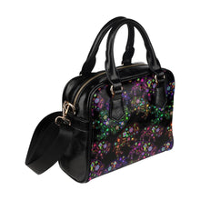 Load image into Gallery viewer, Floral Buffalo Shoulder Handbag (Model 1634) Shoulder Handbags (1634) e-joyer 
