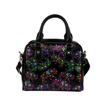 Load image into Gallery viewer, Floral Buffalo Shoulder Handbag (Model 1634) Shoulder Handbags (1634) e-joyer 
