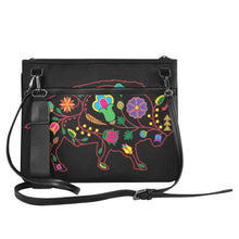 Load image into Gallery viewer, Floral Buffalo Slim Clutch Bag (Model 1668) Slim Clutch Bags (1668) e-joyer 
