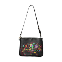 Load image into Gallery viewer, Floral Buffalo Small Shoulder Bag (Model 1710) Small Shoulder Bag (1710) e-joyer 
