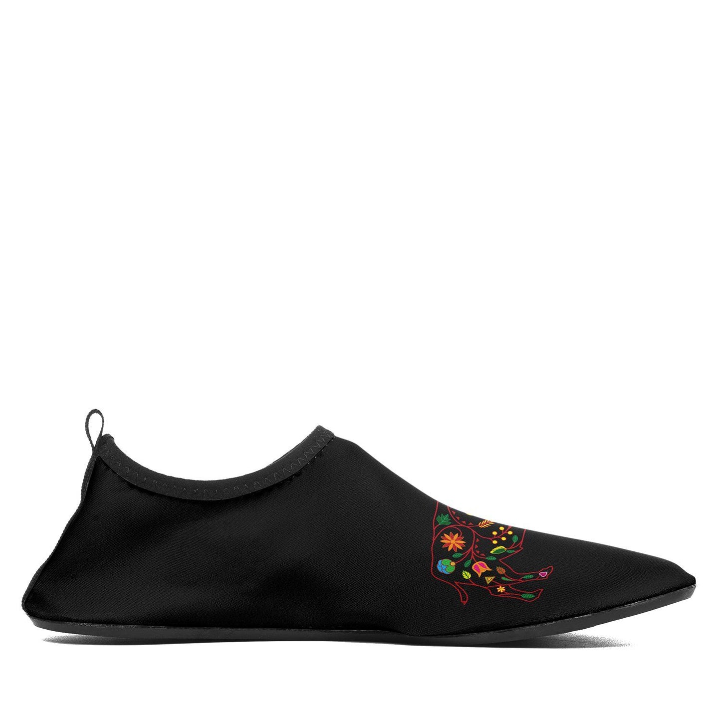 Floral Buffalo Sockamoccs Slip On Shoes 49 Dzine 