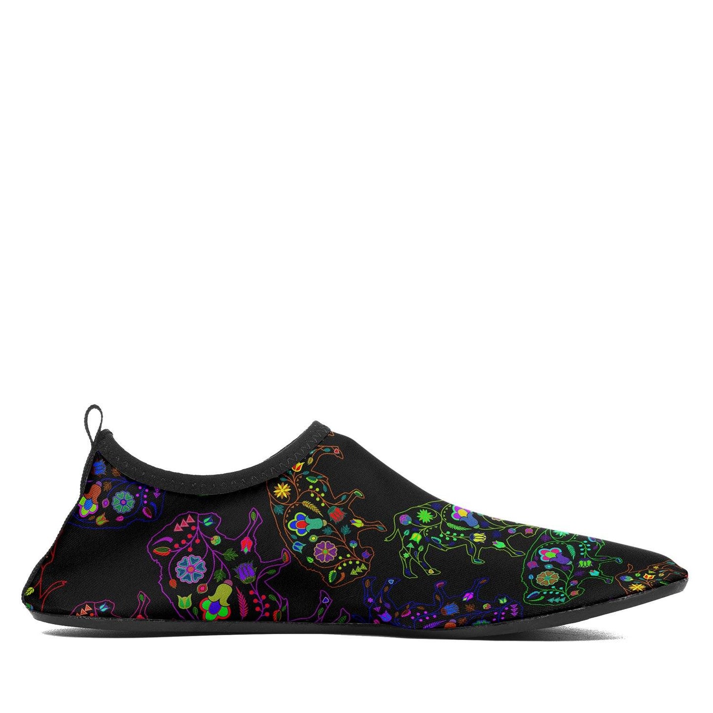 Floral Buffalo Sockamoccs Slip On Shoes Herman 