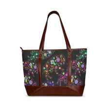 Load image into Gallery viewer, Floral Buffalo Tote Handbag (Model 1642) handbag e-joyer 
