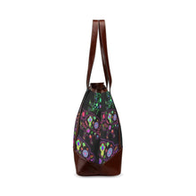 Load image into Gallery viewer, Floral Buffalo Tote Handbag (Model 1642) handbag e-joyer 
