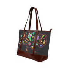 Load image into Gallery viewer, Floral Buffalo Tote Handbag (Model 1642) Tote Handbags (1642) e-joyer 
