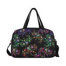 Load image into Gallery viewer, Floral Buffalo Weekend Travel Bag (Model 1671) bag e-joyer 
