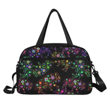 Load image into Gallery viewer, Floral Buffalo Weekend Travel Bag (Model 1671) bag e-joyer 
