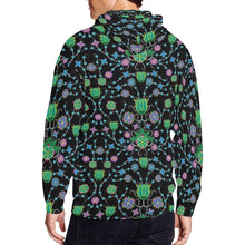 Load image into Gallery viewer, Floral Damask Garden All Over Print Full Zip Hoodie for Men (Model H14) hoodie e-joyer 
