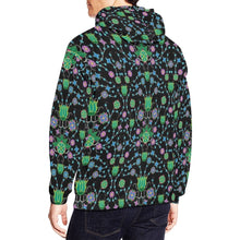 Load image into Gallery viewer, Floral Damask Garden All Over Print Hoodie for Men (USA Size) (Model H13) All Over Print Hoodie for Men (H13) e-joyer 

