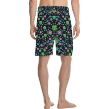 Load image into Gallery viewer, Floral Damask Garden Men&#39;s All Over Print Casual Shorts (Model L23) short e-joyer 
