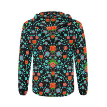 Load image into Gallery viewer, Floral Damask Upgrade All Over Print Full Zip Hoodie for Men (Model H14) hoodie e-joyer 
