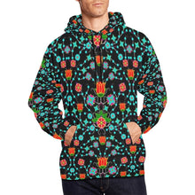Load image into Gallery viewer, Floral Damask Upgrade All Over Print Hoodie for Men (USA Size) (Model H13) All Over Print Hoodie for Men (H13) e-joyer 
