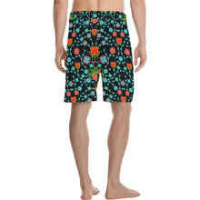 Load image into Gallery viewer, Floral Damask Upgrade Men&#39;s All Over Print Casual Shorts (Model L23) short e-joyer 
