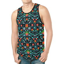 Load image into Gallery viewer, Floral Damask Upgrade New All Over Print Tank Top for Men (Model T46) tank top e-joyer 
