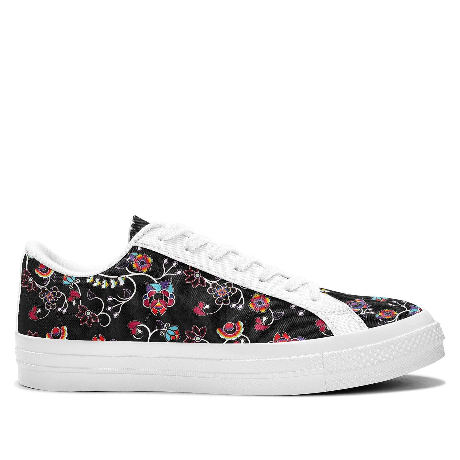 Floral Danseur Aapisi Low Top Canvas Shoes White Sole aapisi Herman 