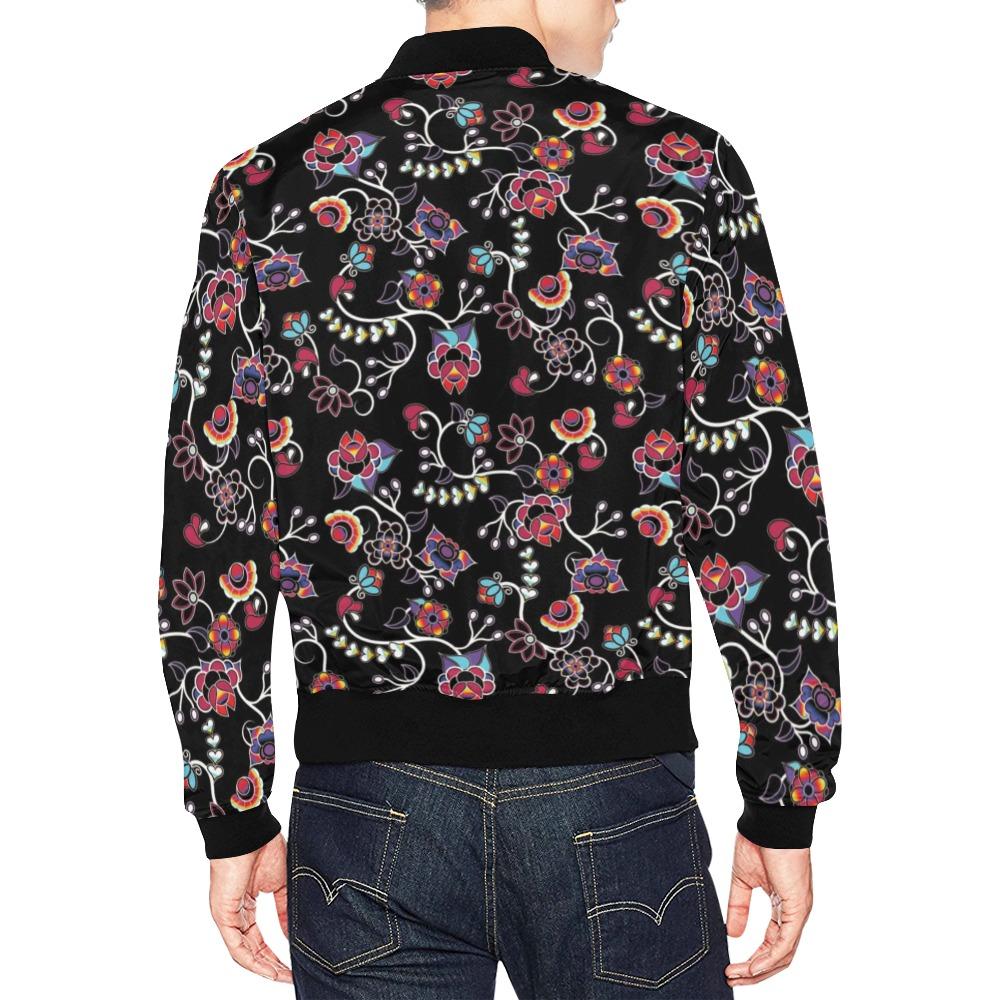 Floral Danseur All Over Print Bomber Jacket for Men (Model H19) All Over Print Bomber Jacket for Men (H19) e-joyer 