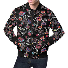 Load image into Gallery viewer, Floral Danseur All Over Print Bomber Jacket for Men (Model H19) All Over Print Bomber Jacket for Men (H19) e-joyer 
