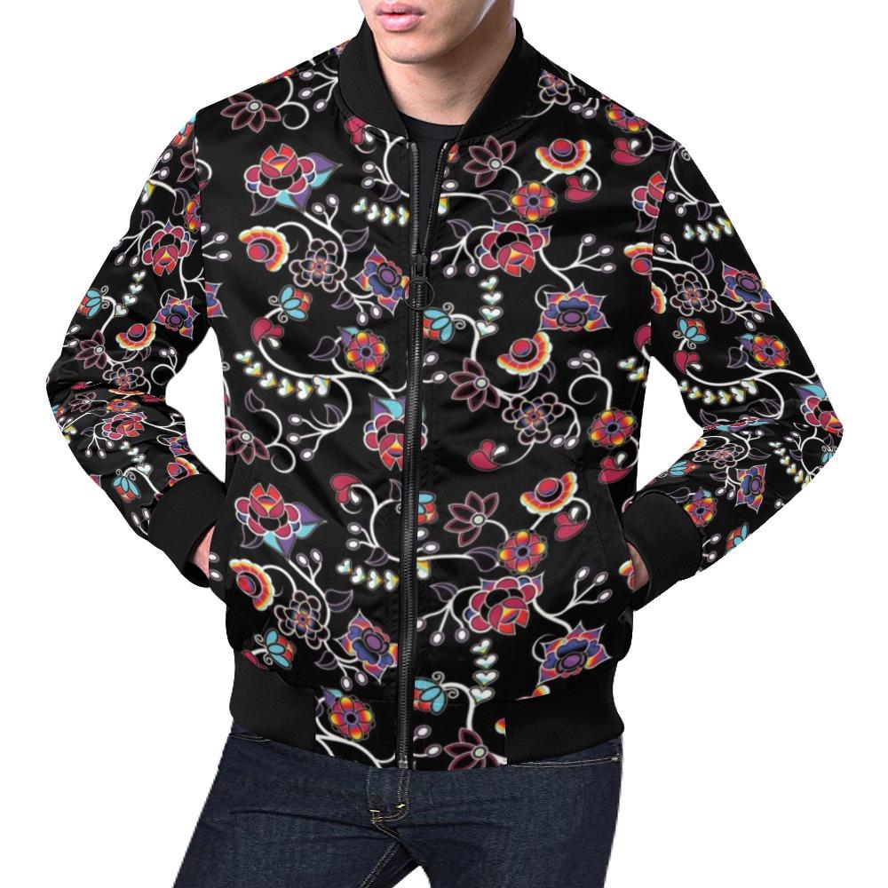 Floral Danseur All Over Print Bomber Jacket for Men (Model H19) All Over Print Bomber Jacket for Men (H19) e-joyer 