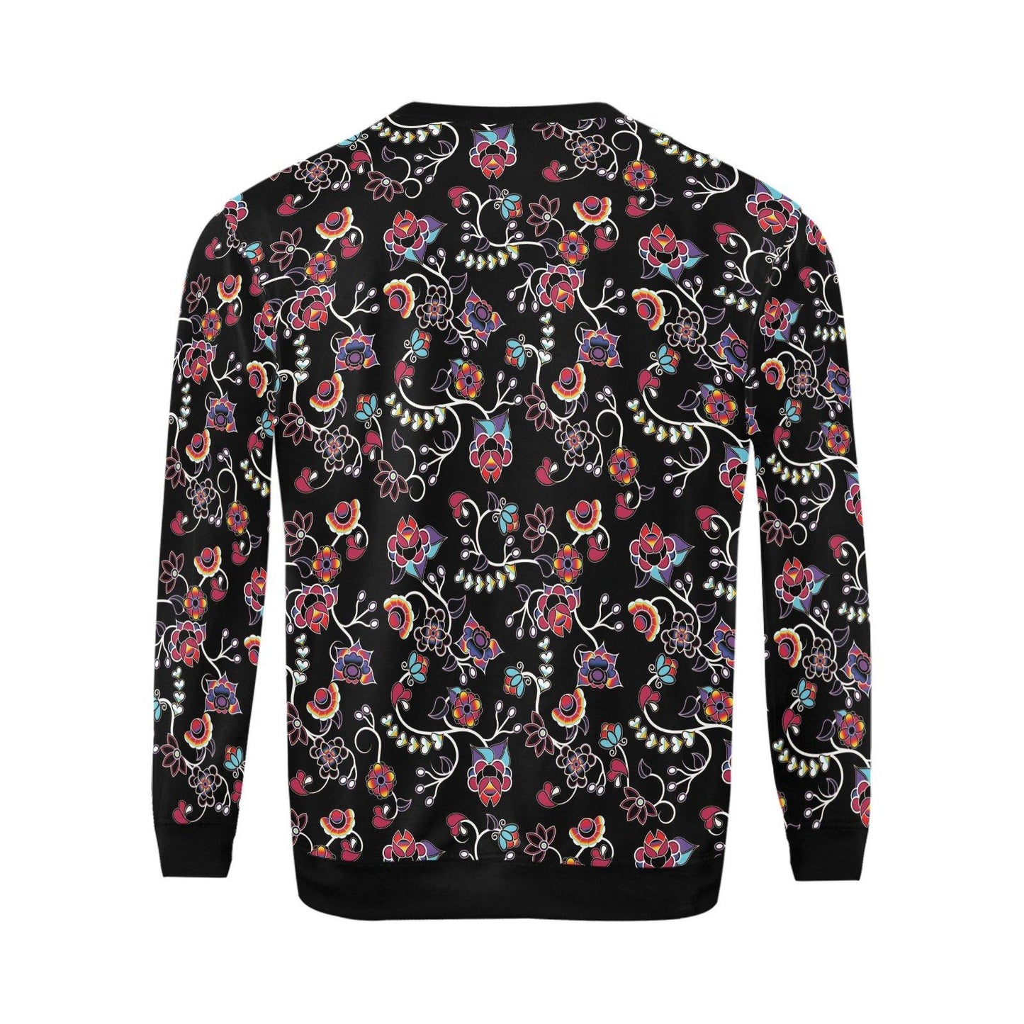 Floral Danseur All Over Print Crewneck Sweatshirt for Men (Model H18) shirt e-joyer 