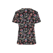 Load image into Gallery viewer, Floral Danseur All Over Print Scrub Top Scrub Top e-joyer 
