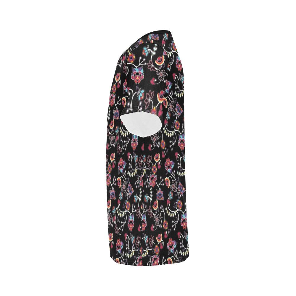 Floral Danseur All Over Print T-Shirt for Men (USA Size) (Model T40) All Over Print T-Shirt for Men (T40) e-joyer 