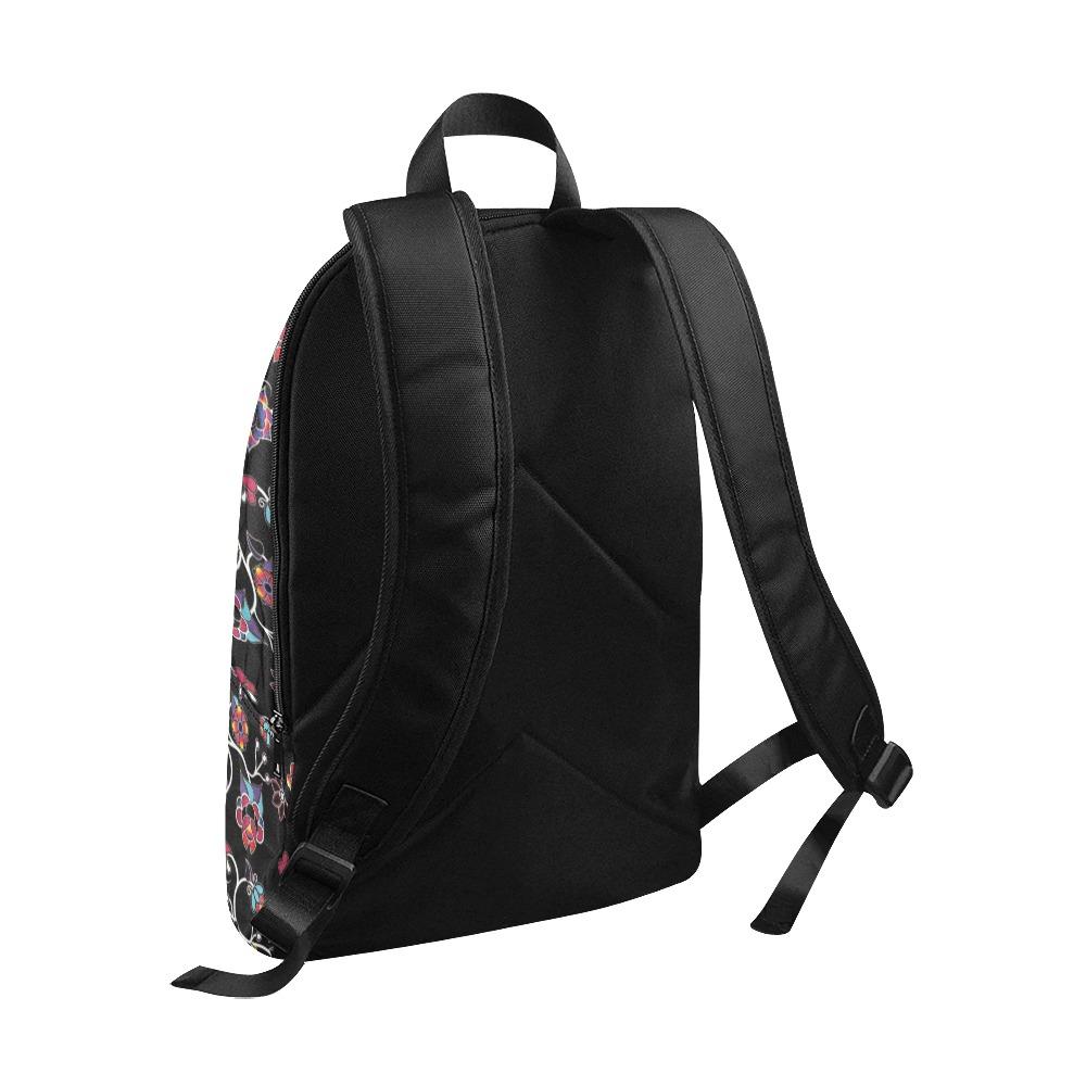 Floral Danseur Fabric Backpack for Adult (Model 1659) Casual Backpack for Adult (1659) e-joyer 