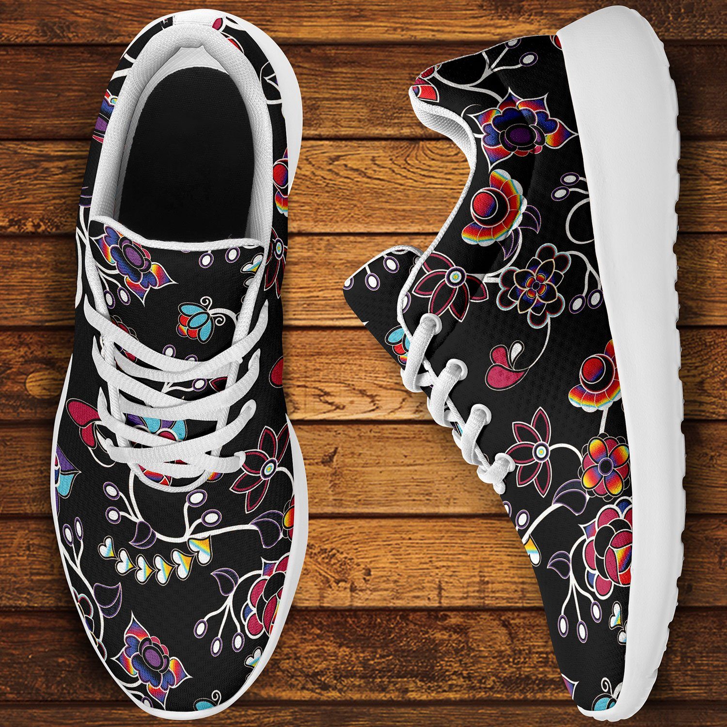 Floral Danseur Ikkaayi Sport Sneakers ikkaayi Herman 