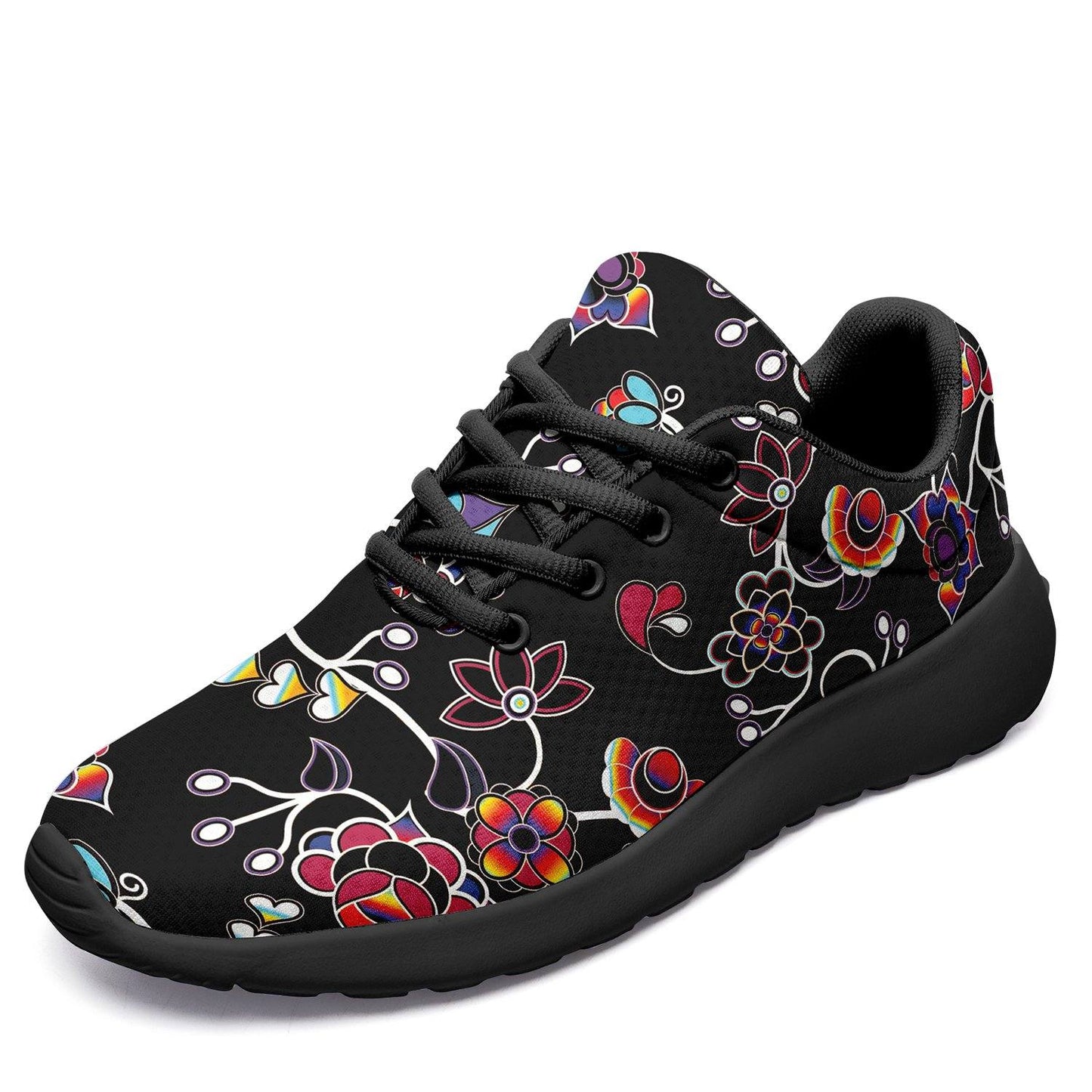 Floral Danseur Ikkaayi Sport Sneakers ikkaayi Herman US Women 4.5 / US Youth 3.5 / EUR 35 Black Sole 