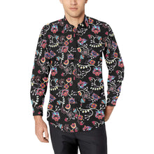 Load image into Gallery viewer, Floral Danseur Men&#39;s All Over Print Casual Dress Shirt (Model T61) Men&#39;s Dress Shirt (T61) e-joyer 
