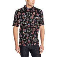 Load image into Gallery viewer, Floral Danseur Men&#39;s All Over Print Polo Shirt (Model T55) Men&#39;s Polo Shirt (Model T55) e-joyer 
