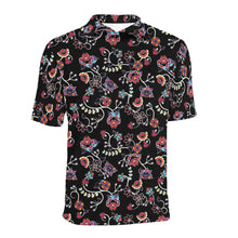 Load image into Gallery viewer, Floral Danseur Men&#39;s All Over Print Polo Shirt (Model T55) Men&#39;s Polo Shirt (Model T55) e-joyer 
