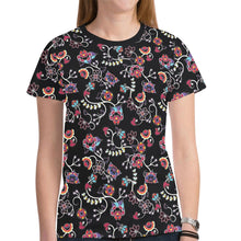 Load image into Gallery viewer, Floral Danseur New All Over Print T-shirt for Women (Model T45) tshirt e-joyer 
