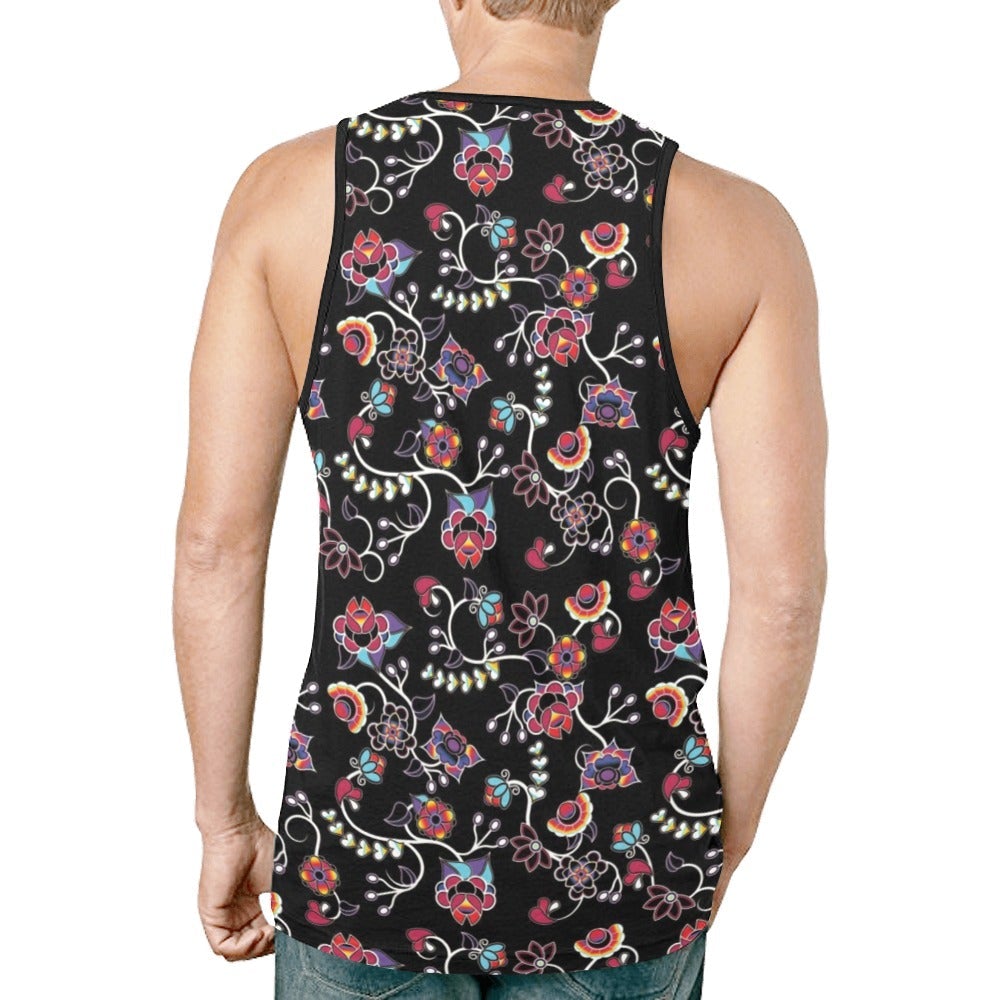 Floral Danseur New All Over Print Tank Top for Men (Model T46) New All Over Print Tank Top for Men (T46) e-joyer 