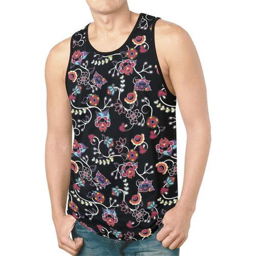 Floral Danseur New All Over Print Tank Top for Men (Model T46) New All Over Print Tank Top for Men (T46) e-joyer 