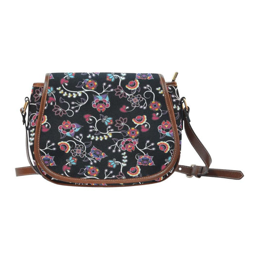 Floral Danseur Saddle Bag/Large (Model 1649) bag e-joyer 